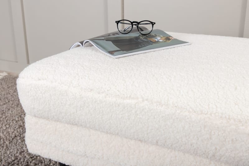 Boom Sittpuff - Vit - Products - Möbler - Fåtölj & stolar - Pall & puff - Sittpuff