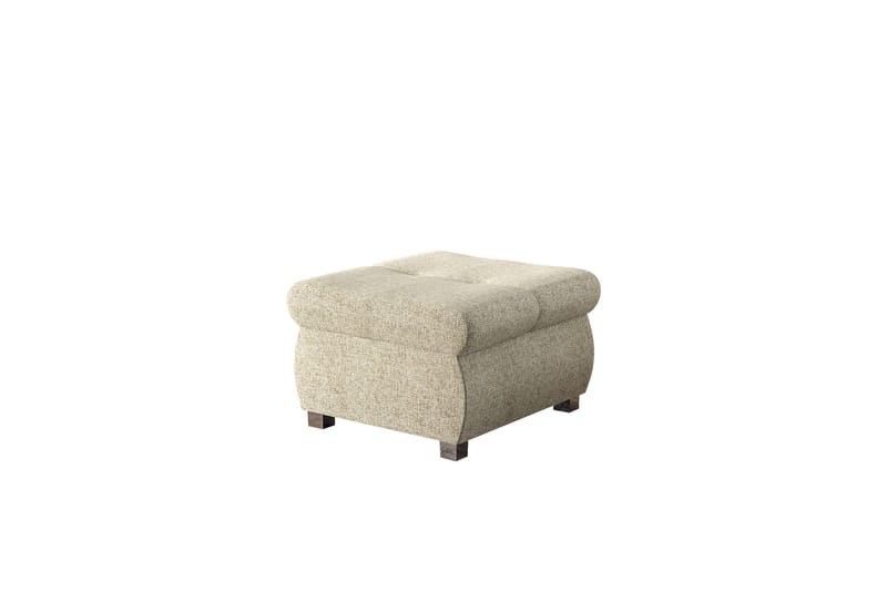 Cerys Fotpall 60 cm - Beige - Products - Möbler - Fåtölj & stolar - Pall & puff - Fotpallar