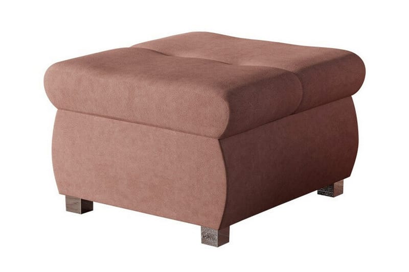 Cerys Fotpall 60 cm - Rosa - Products - Möbler - Fåtölj & stolar - Pall & puff - Fotpallar