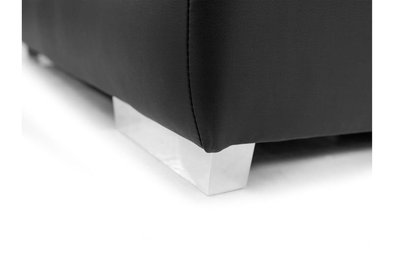 Cerys Fotpall 60 cm - Svart/Grå - Products - Möbler - Fåtölj & stolar - Pall & puff - Fotpallar