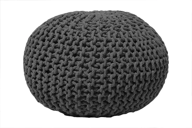 Conrad Sittpuff 40 cm - Grå - Products - Möbler - Fåtölj & stolar - Pall & puff - Sittpuff