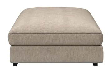 Dubai Fotpall i Tyg - Beige/Grå - Products - Möbler - Fåtölj & stolar - Pall & puff - Fotpallar