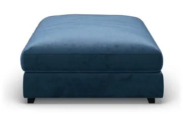 Dubai Fotpall Sammet - Blå - Products - Möbler - Fåtölj & stolar - Pall & puff - Fotpallar