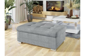 Dynir Fotpall 70 cm - Grå - Products - Möbler - Fåtölj & stolar - Pall & puff - Fotpallar