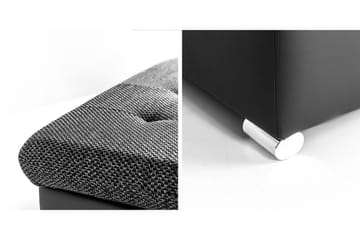 Dynir Fotpall 70 cm - Ljusgrå/Mörkgrå - Products - Möbler - Fåtölj & stolar - Pall & puff - Fotpallar