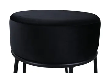 Petra Sittpuff - Svart - Products - Möbler - Fåtölj & stolar - Pall & puff - Sittpuff