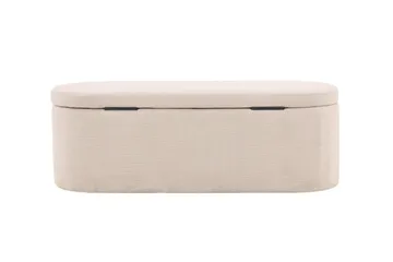 Potenza Fotpall - Offwhite - Products - Möbler - Fåtölj & stolar - Pall & puff - Fotpallar