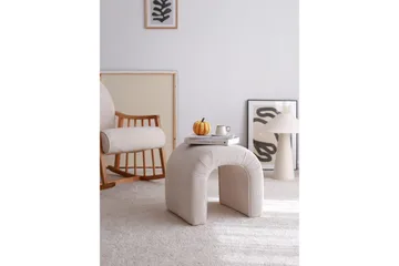 Ramdas Sittpuff 51 cm - Vit - Products - Möbler - Fåtölj & stolar - Pall & puff - Sittpuff