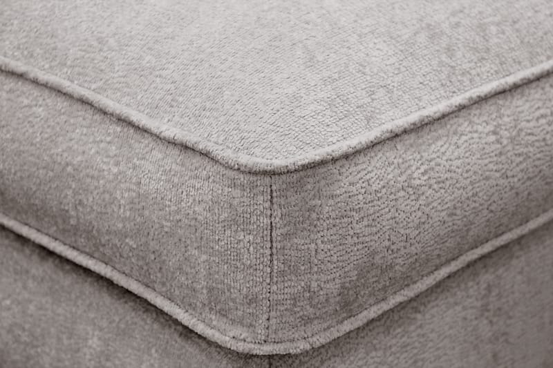 Rossita lyx Fotpall - Grå/Brun Chenille - Products - Möbler - Fåtölj & stolar - Pall & puff - Fotpallar