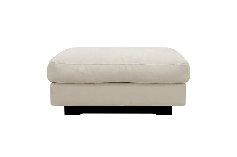 Valencia Fotpall - Beige - Products - Möbler - Fåtölj & stolar - Pall & puff - Fotpallar