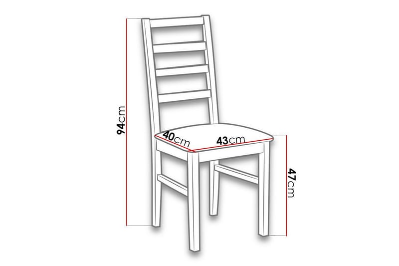 Patrickswell Matstol - Grön - Products - Möbler - Fåtölj & stolar - Matstol & köksstol