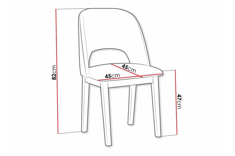 Patrickswell Matstol - Grön - Products - Möbler - Fåtölj & stolar - Matstol & köksstol