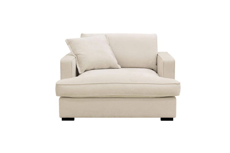 Rossita lyx Extra djup Fåtölj - Beige Chenille - Products - Möbler - Fåtölj & stolar - Fåtölj