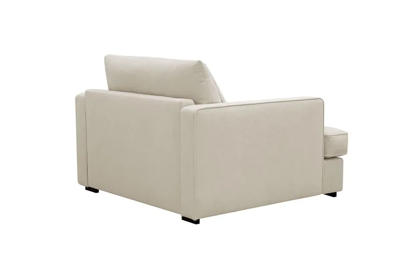 Rossita lyx Extra djup Fåtölj - Beige Tyg - Products - Möbler - Fåtölj & stolar - Fåtölj