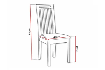 Rowden Matstol - Grön - Products - Möbler - Fåtölj & stolar - Matstol & köksstol