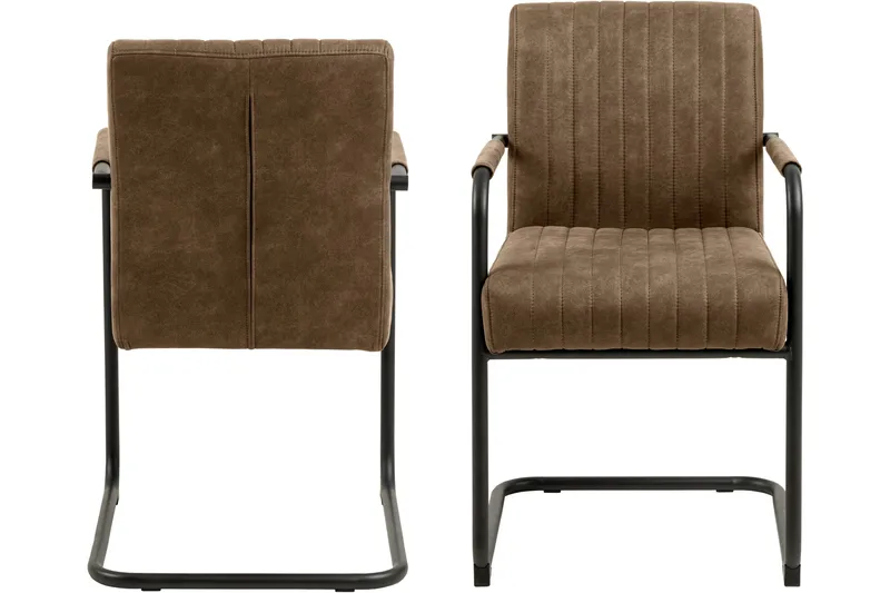 Salini Karmstol - Brun - Products - Möbler - Fåtölj & stolar - Karmstol