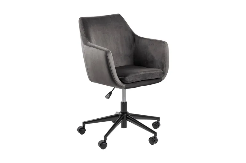 Samlar Kontorsstol VIC-tyg, Grå