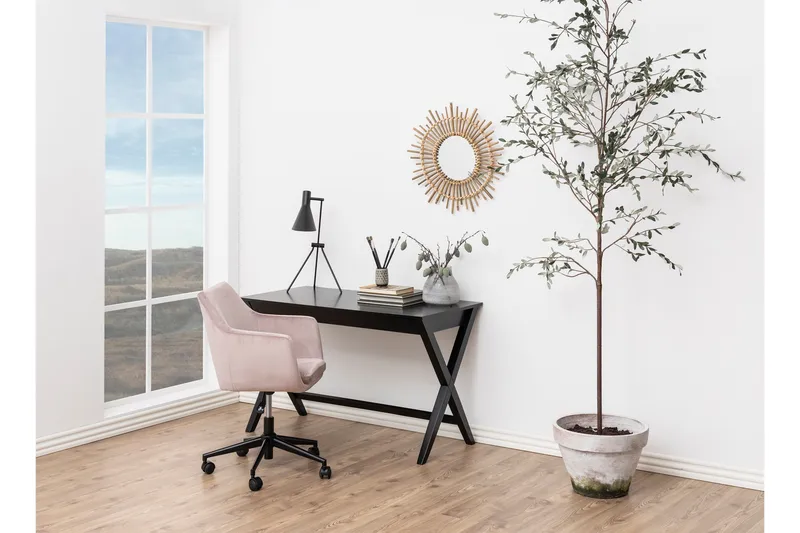 Samlar Kontorsstol VIC-tyg - Röd/Svart - Products - Möbler - Fåtölj & stolar - Kontorsstol & skrivbordsstol