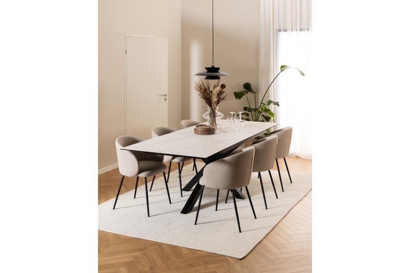 Sarad Karmstol - Beige - Products - Möbler - Fåtölj & stolar - Karmstol