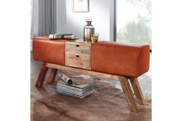 Tultered Sittbänk 120 cm - Brun - Products - Möbler - Fåtölj & stolar - Sittbänk