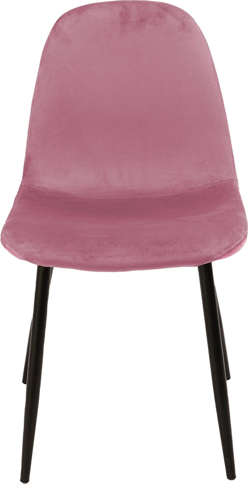 Stol i rosa sammet - Carisma - rosa - Products - Möbler - Fåtölj & stolar - Matstol & köksstol