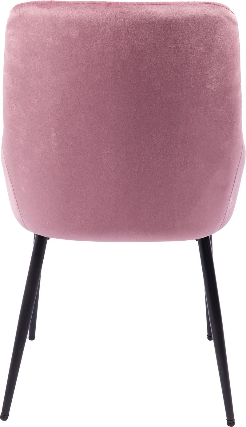 Theo stol i rosa sammet - ljusrosa - Products - Möbler - Fåtölj & stolar - Matstol & köksstol