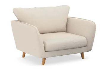 Trend Lyx Fåtölj, Beige Manchester