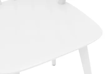 Tyrö Karmstol & matstol i massiv trä - Vit - Products - Möbler - Fåtölj & stolar - Karmstol