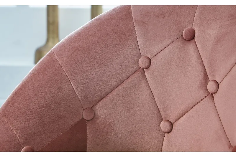 Willowdale Kontorsstol - Mörkrosa/Guld - Products - Möbler - Fåtölj & stolar - Kontorsstol & skrivbordsstol