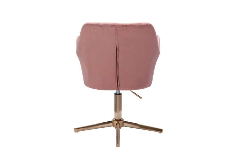 Willowdale Kontorsstol med Armstöd - Rosa/Guld - Products - Möbler - Fåtölj & stolar - Kontorsstol & skrivbordsstol