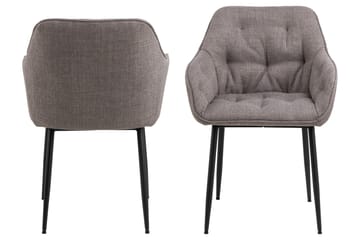 Zabinka Karmstol - Brun - Products - Möbler - Fåtölj & stolar - Karmstol