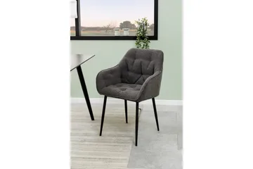 Zabinka Karmstol - Grå - Products - Möbler - Fåtölj & stolar - Karmstol