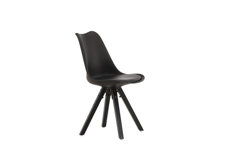 Zeno Matstol - Svart - Products - Möbler - Fåtölj & stolar - Matstol & köksstol