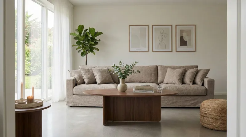 Valencia Extra Djup 5-sits Soffa med avtagbar och tvättbar klädsel - Brun - Products - Möbler - Soffa
