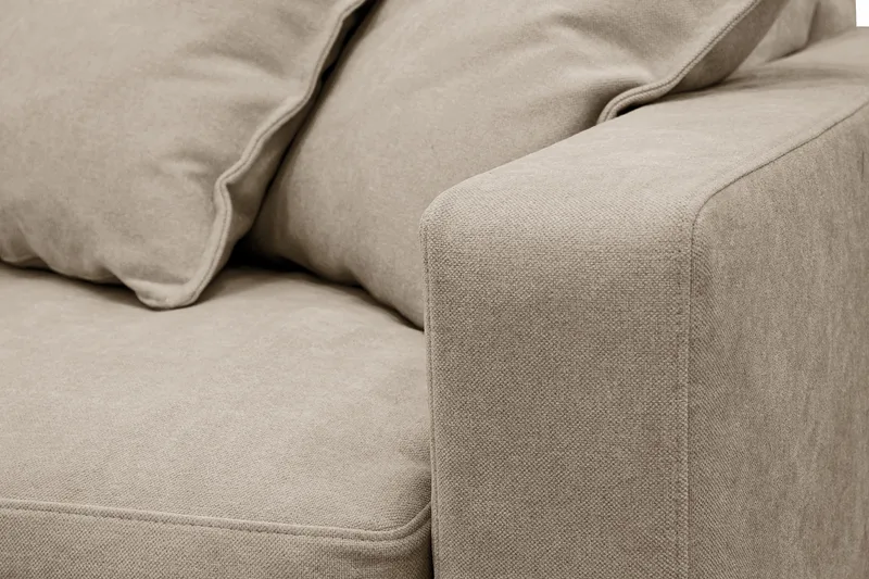 Valencia Extra Djup 5-sits Soffa med avtagbar och tvättbar klädsel - Brun - Products - Möbler - Soffa