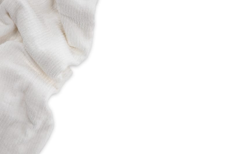 Ally Pläd 130x170 cm - Vit - Products - Textil & mattor - Filt & pläd