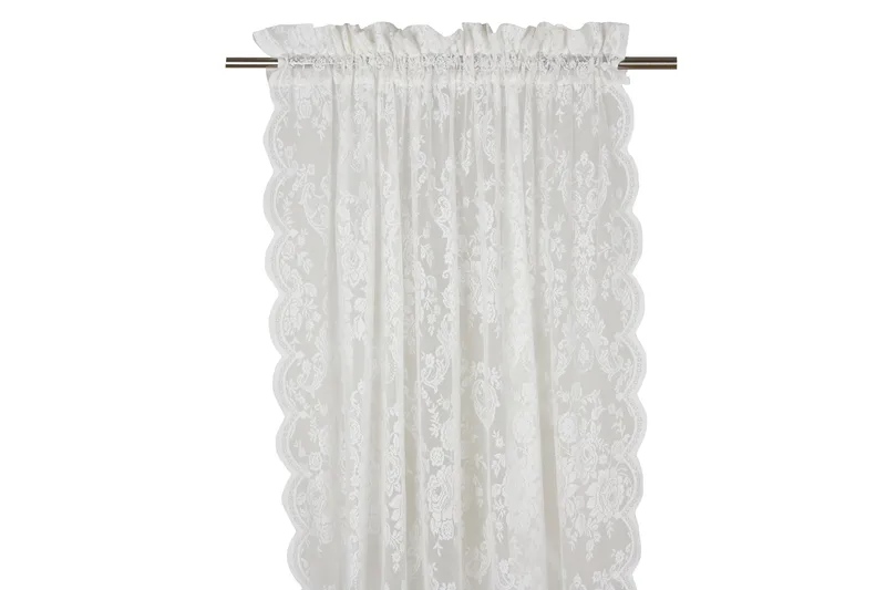 Ella Gardinlängd Kanallängd 2-pack 240 cm, Offwhite