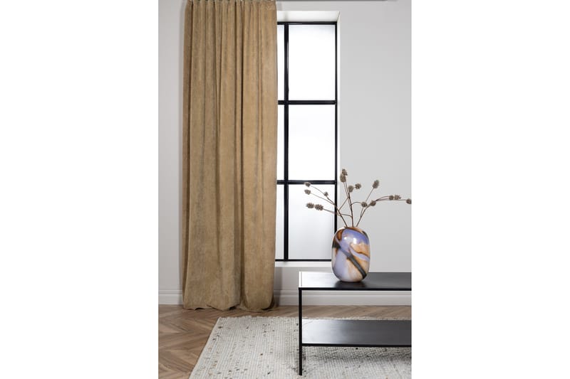 Elma Gardin 140x290 cm - Brun - Products - Textil & mattor - Gardiner - Gardinlängder - Kanallängd