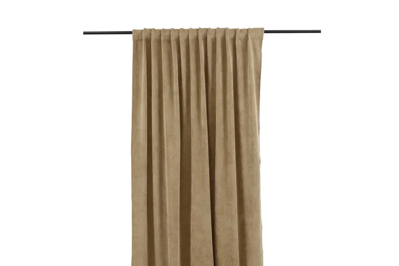 Elma Gardin 140x290 cm, Brun