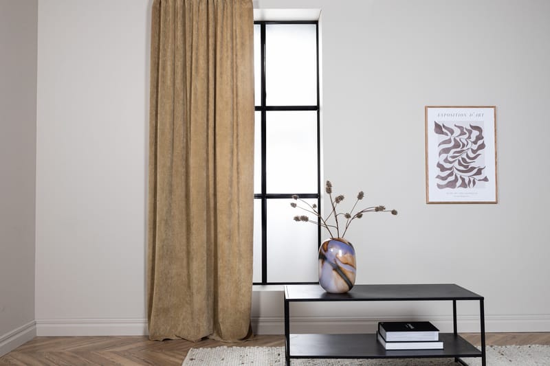 Elma Gardin 140x290 cm - Brun - Products - Textil & mattor - Gardiner - Gardinlängder - Kanallängd