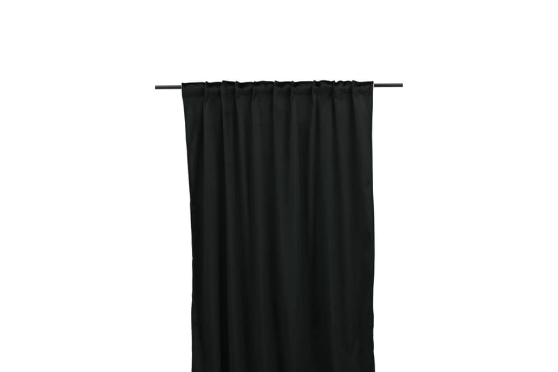 Mary Gardin 135x250 cm - Svart - Products - Textil & mattor - Gardiner - Gardinlängder - Kanallängd