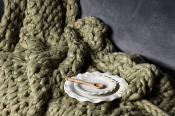 Kate Pläd 130x170 cm - Mörkgrön - Products - Textil & mattor - Filt & pläd