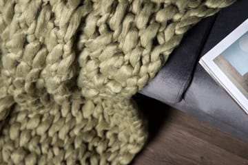Kate Pläd 130x170 cm - Mörkgrön - Products - Textil & mattor - Filt & pläd