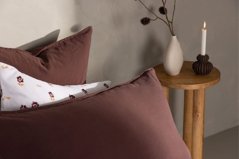 Ronja Kuddfodral - Brun - Products - Textil & mattor - Kudde & kuddfodral - Kuddfodral