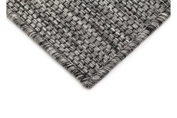 Madrid Square Flatvävd Matta 200x285 - Grå/Svart - Products - Textil & mattor - Matta - Flatvävd matta