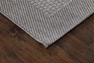 Miami Flatvävd Matta 80x250 cm - Grå - Products - Textil & mattor - Matta - Flatvävd matta