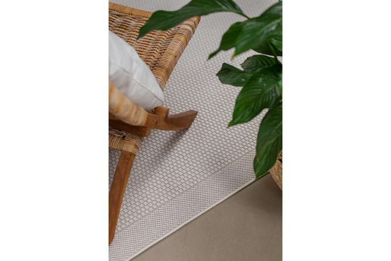 Miami Flatvävd Matta 80x250 cm - Vit - Products - Textil & mattor - Matta - Flatvävd matta