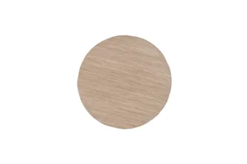 Birka Ullmatta Ø120 cm Rund - Sand - Products - Textil & mattor - Matta - Modern matta - Ullmatta