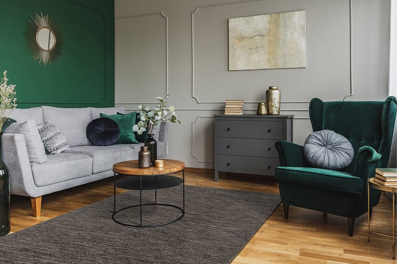 Birka Ullmatta 200x300 - Antracit - Products - Textil & mattor - Matta - Modern matta - Ullmatta