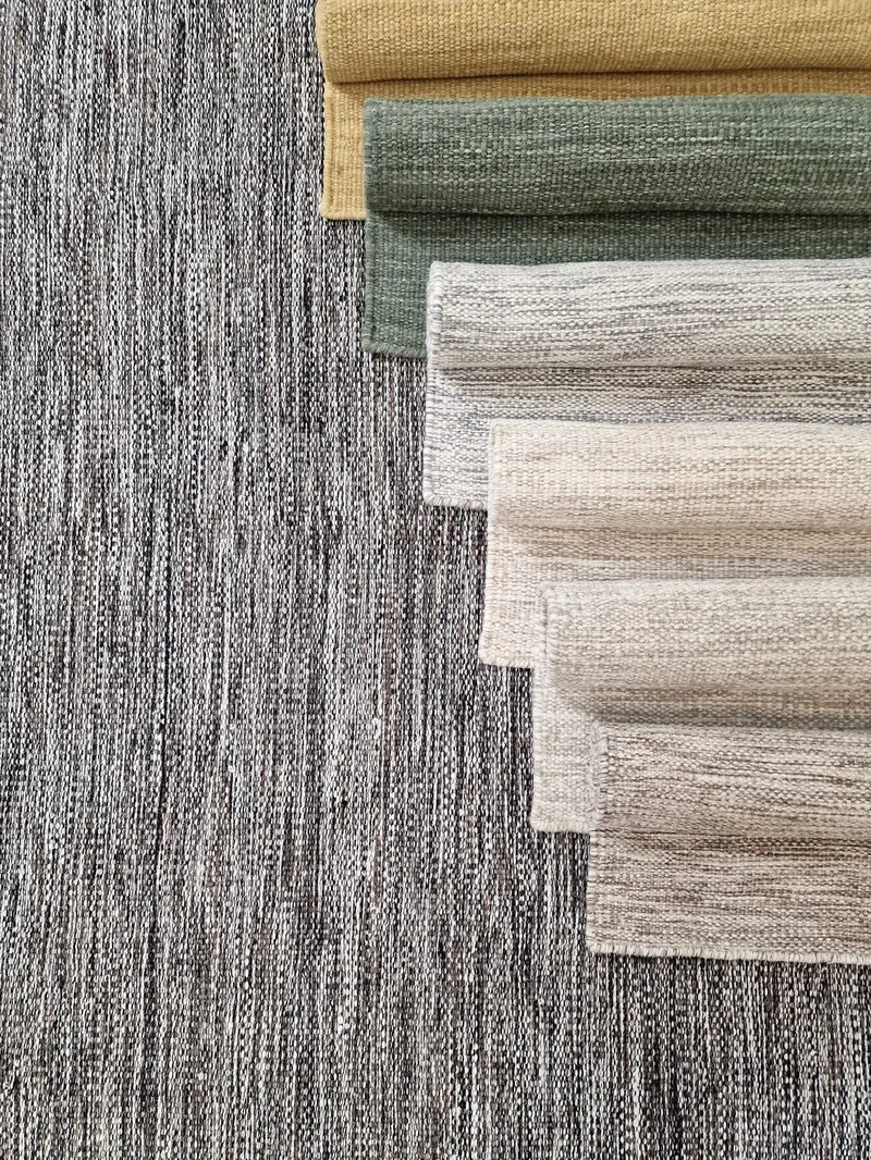 Birka Ullmatta Rektangulär 240x340 cm - Ockragul - Products - Textil & mattor - Matta - Modern matta - Ullmatta